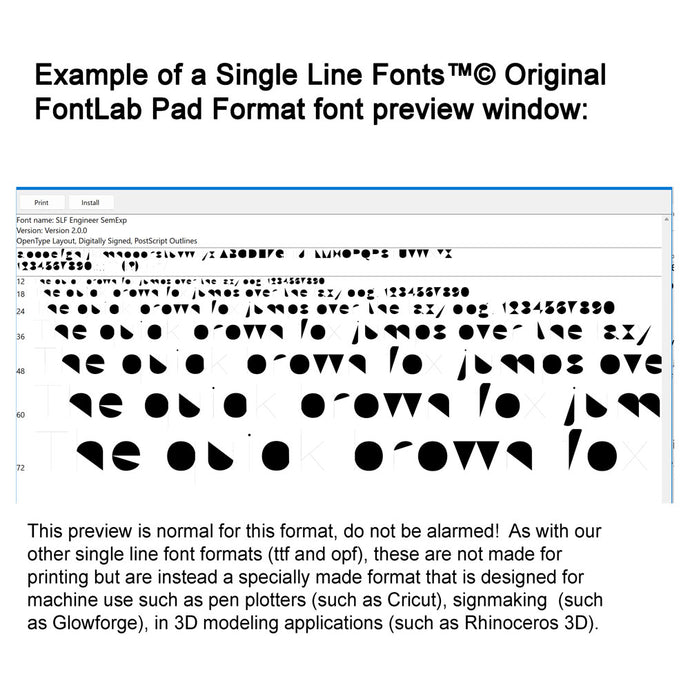 How You Can Easily Use Single Line Fonts in Other Applications That use TTF and OTF Fonts