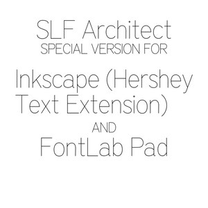 SVG Font - SLF Architect