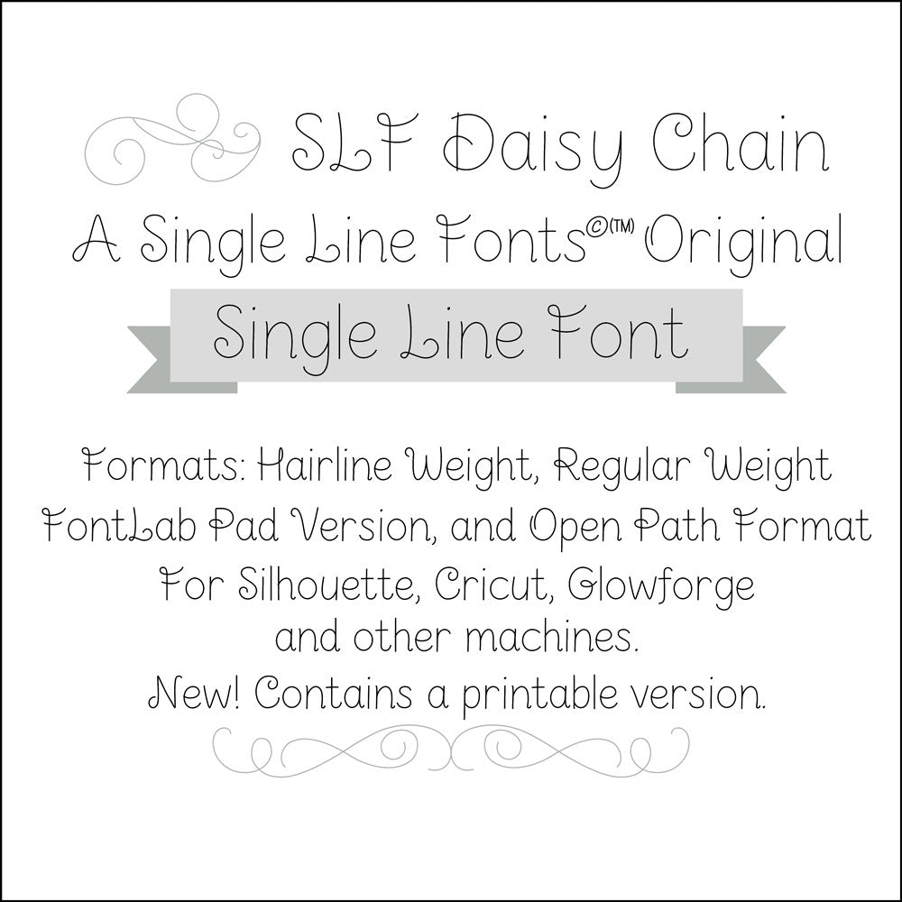 Single Line Font 