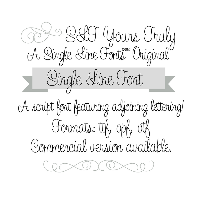 All Single Line Fonts