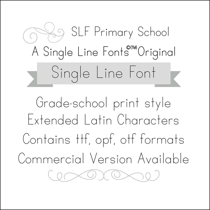 single line fonts slf primary school print style font scoring glowforge engraving pen tool cricut silhouette glowforge shaper origin and more