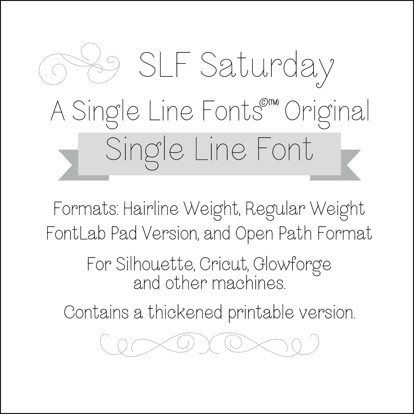 slf saturday sketch pen font single liine font for glowforge sillhouette cricut lasers signmaking cardmaking foil quill