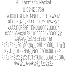 Load image into Gallery viewer, Single Line Font &quot;SLF Farmer&#39;s Market&quot;