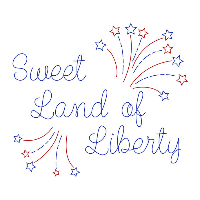 single line fonts patriotic fourth of july independence day downloadable single line svg file sweet land of liberty