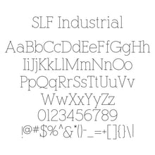 Load image into Gallery viewer, Rhino Single Line Engraving Font - &quot;Industrial&quot;