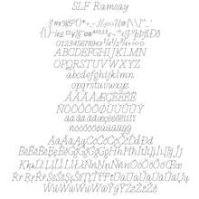 Load image into Gallery viewer, Single Line Font &quot;SLF Ramsay&quot; With Five Widths