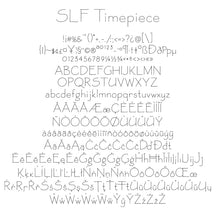 Load image into Gallery viewer, slf timpiece single line font for shaper origin