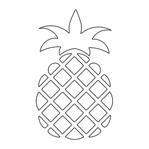 donwloadable pineapple design svg vector pineapple for embossing