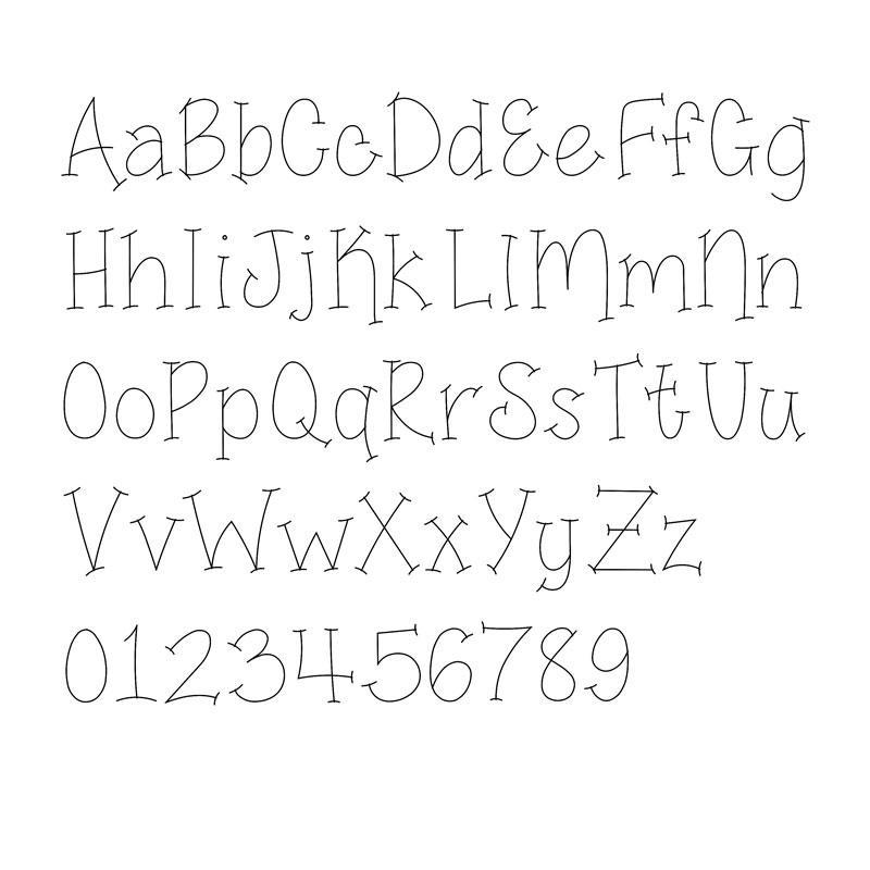 Single Line Font 